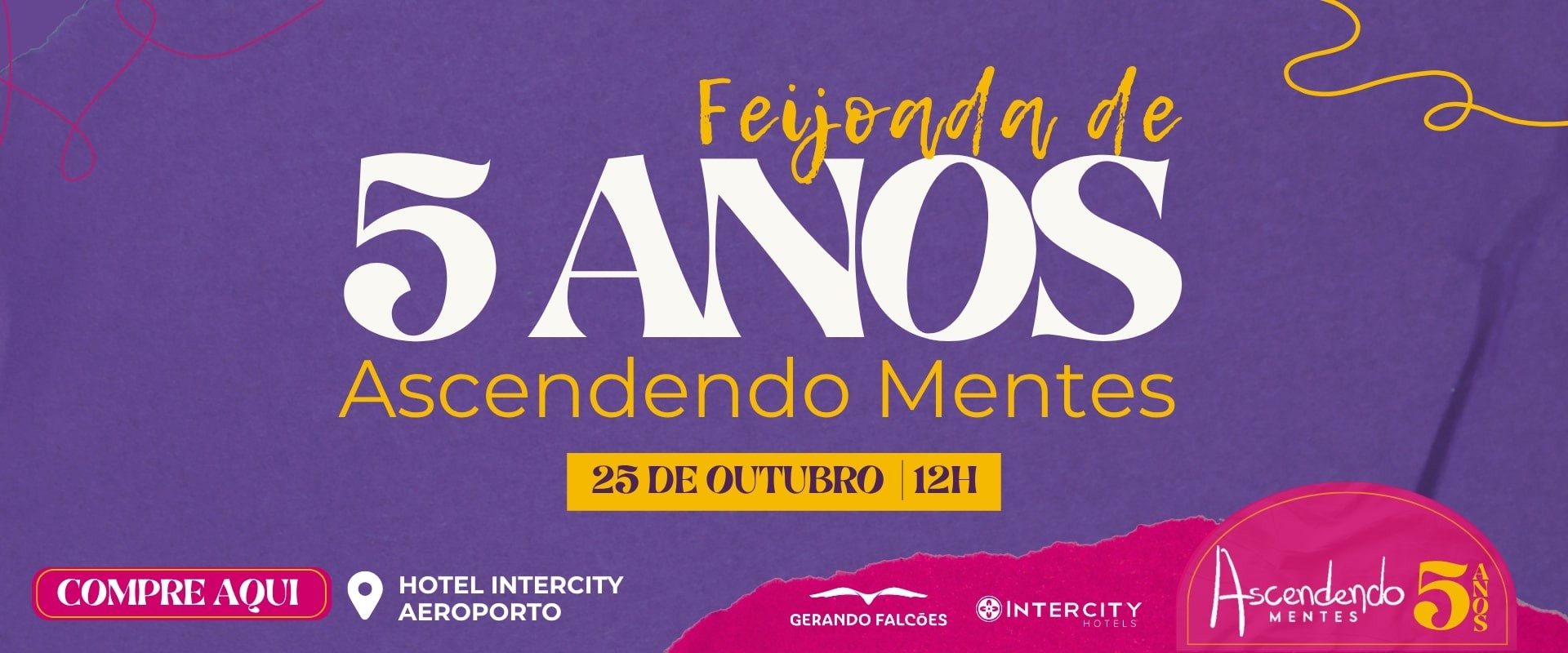 Feijoada Beneficente marca os 5 anos do Instituto Ascendendo Mentes em Porto Alegre